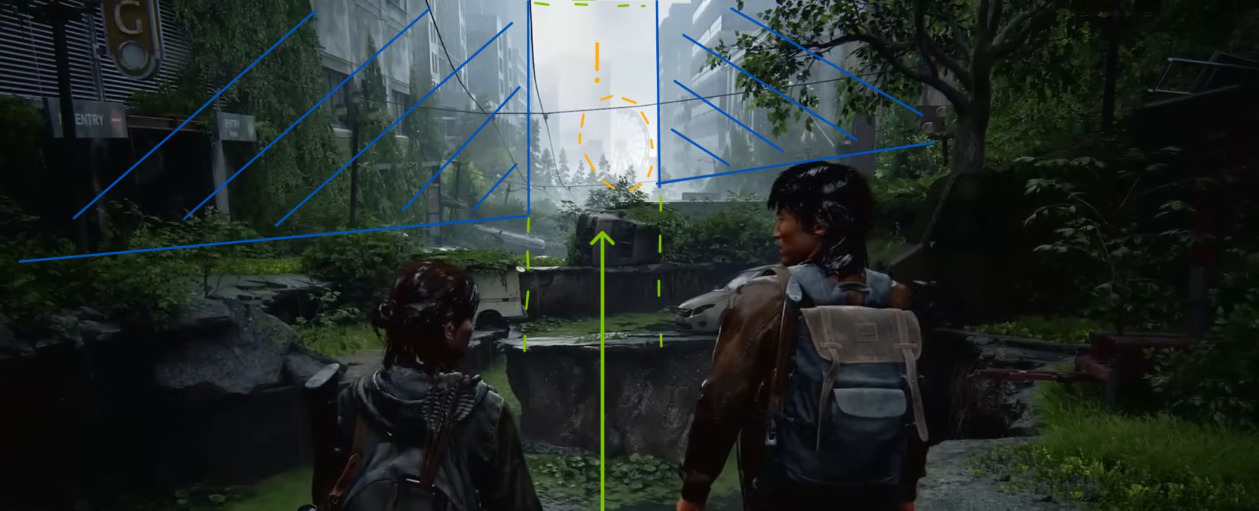 Espaço Negativo em The Last of Us Part 2